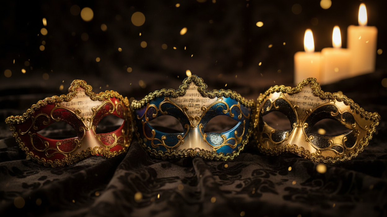 Venetian Masquerade Mask Hero Banner